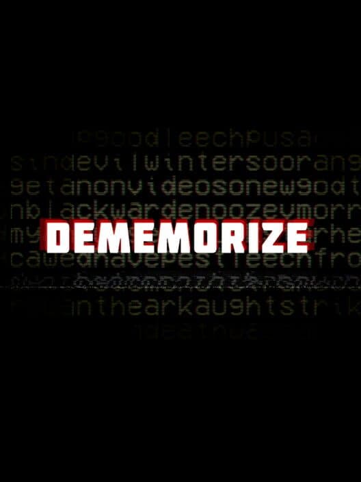 Обложка Dememorize