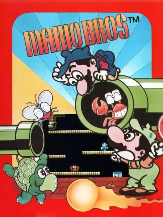 Обложка Mario Bros.