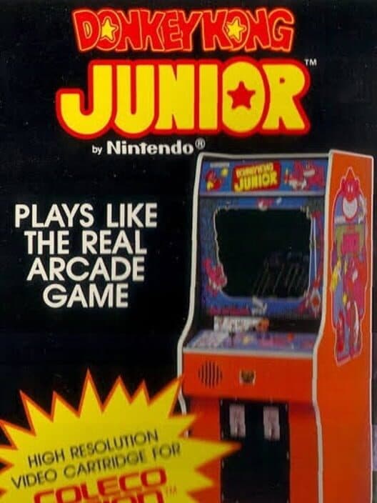 Обложка Donkey Kong Junior