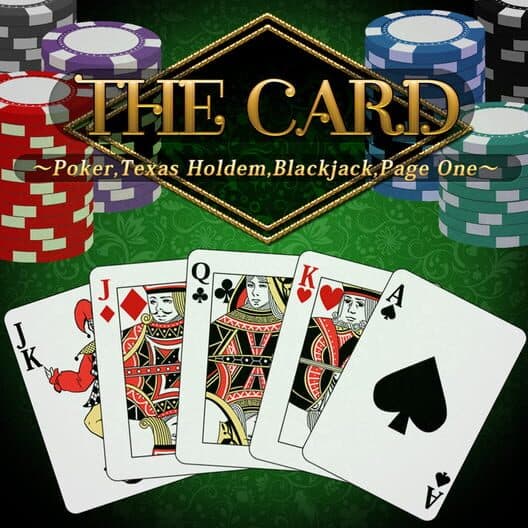 Обложка THE Card: Poker, Texas hold 'em, Blackjack and Page One