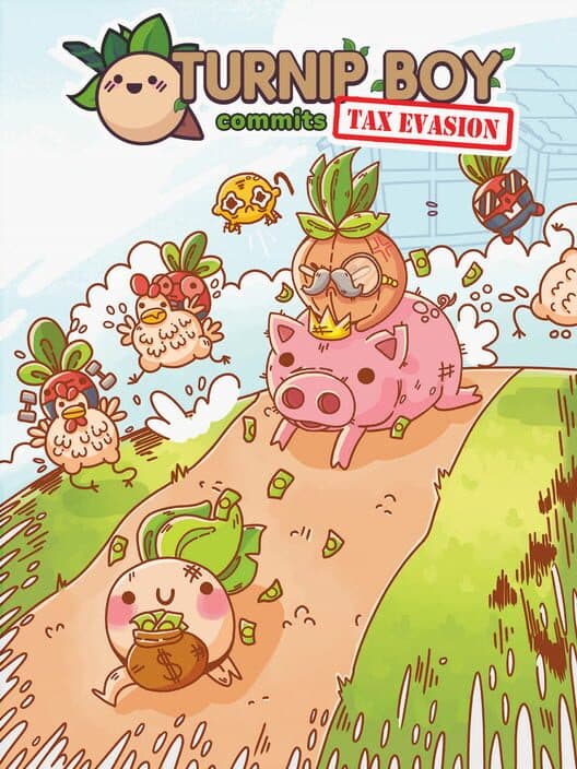 Обложка Turnip Boy Commits Tax Evasion