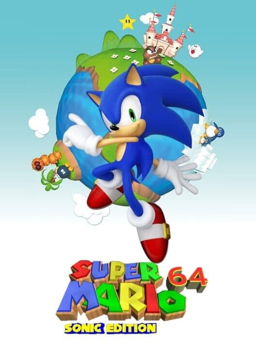 Обложка Super Mario 64 Sonic Edition