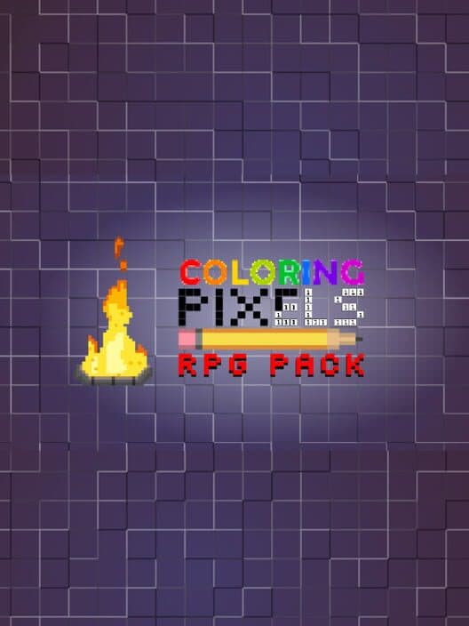 Обложка Coloring Pixels: RPG Book