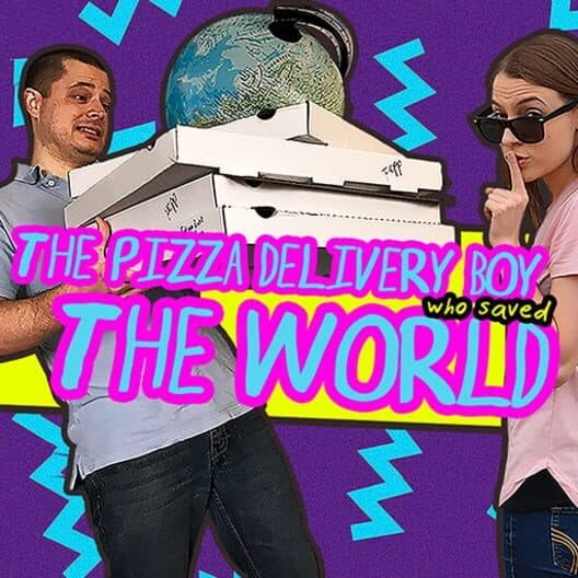 Обложка The Pizza Delivery Boy Who Saved the World