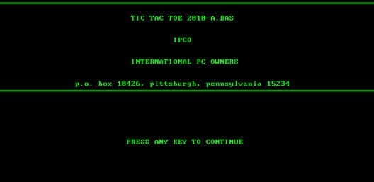 Обложка Tic-Tac-Toe