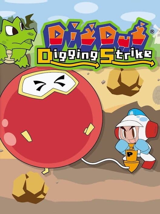 Обложка Dig Dug: Digging Strike