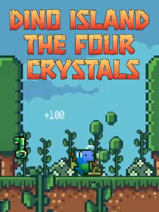 Обложка Dino Island: The Four Crystals