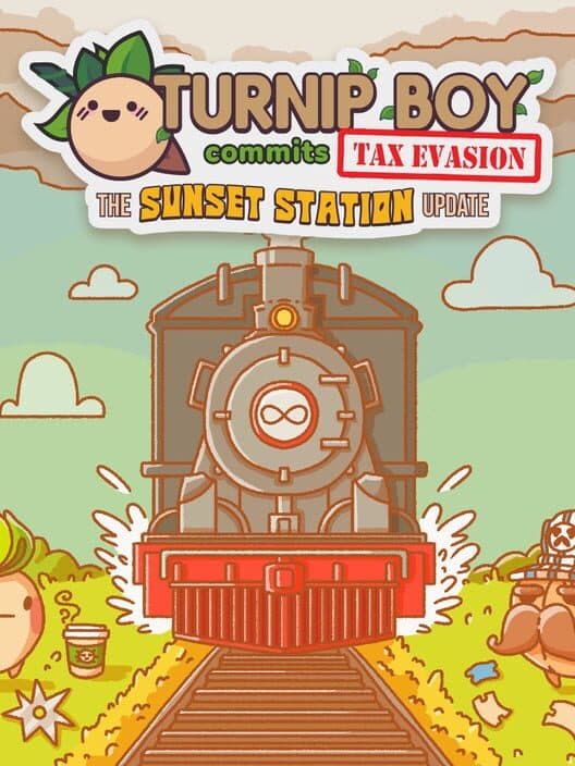 Обложка Turnip Boy Commits Tax Evasion: The Sunset Station Update