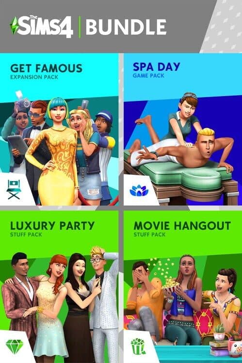Обложка The Sims 4: Live Lavishly Bundle