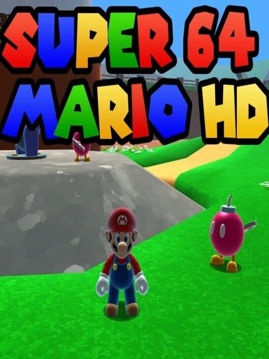 Обложка Super Mario 64 HD