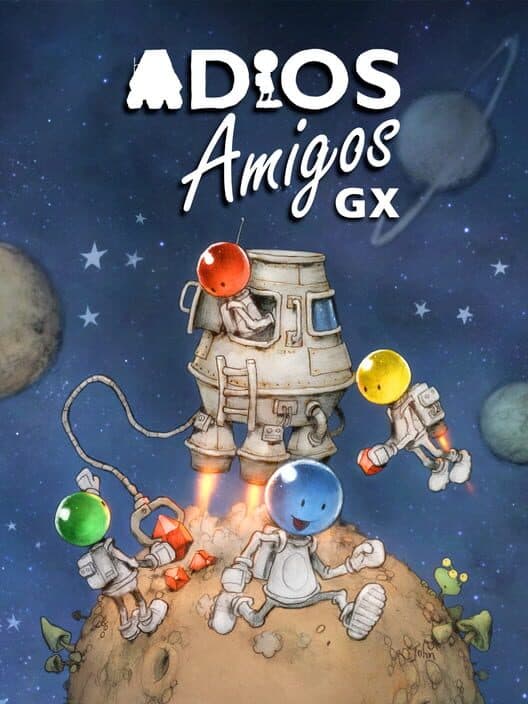 Обложка Adios Amigos: Galactic Explorers