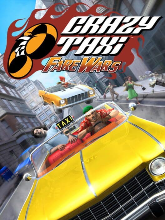 Обложка Crazy Taxi: Fare Wars