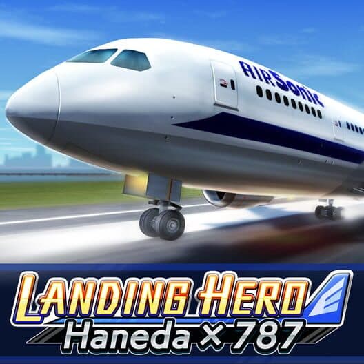 Обложка Landing Hero: Haneda x 787