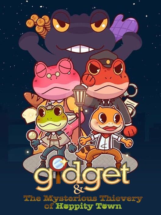 Обложка Gidget & The Mysterious Thievery of Hoppity Town