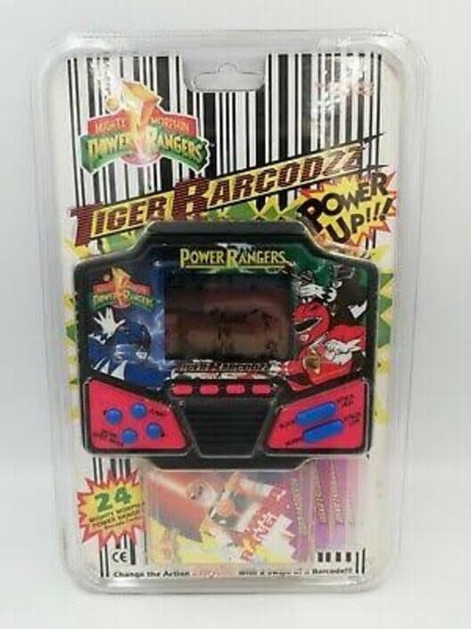 Обложка Mighty Morphin Power Rangers Tiger Barcodzz
