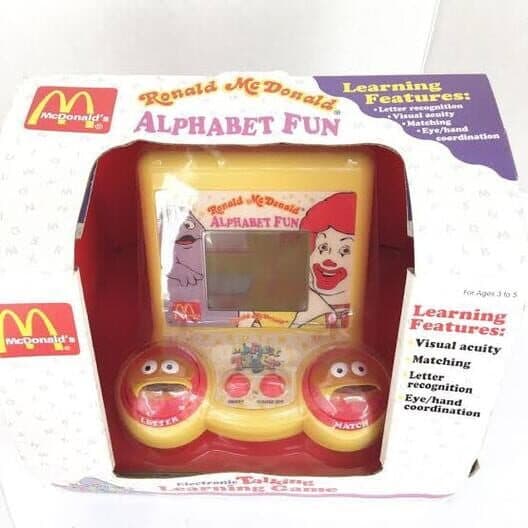 Обложка Ronald McDonald Alphabet Fun