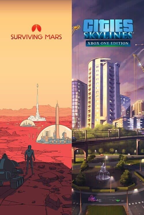 Обложка Cities: Skylines + Surviving Mars