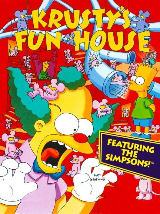Обложка Krusty's Fun House