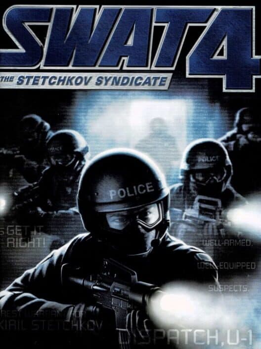Обложка SWAT 4: The Stetchkov Syndicate