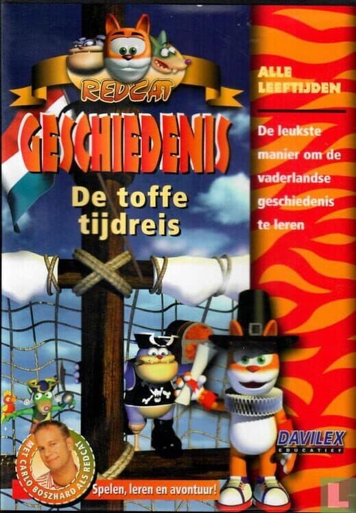 Обложка RedCat: De Toffe Tijdreis
