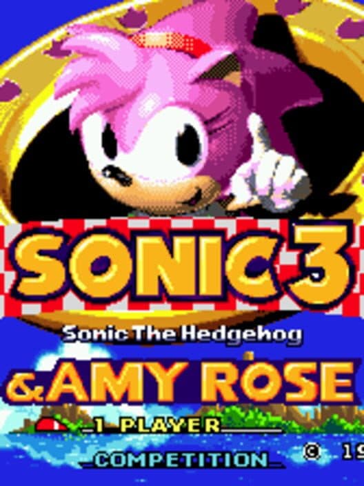 Обложка Sonic 3 & Amy Rose