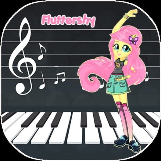 Обложка Fluttershy Piano Tiles