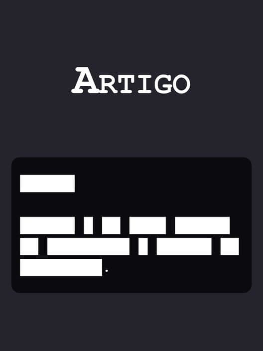 Обложка Artigo