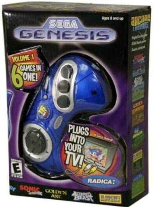 Обложка Arcade Legends: Sega Genesis