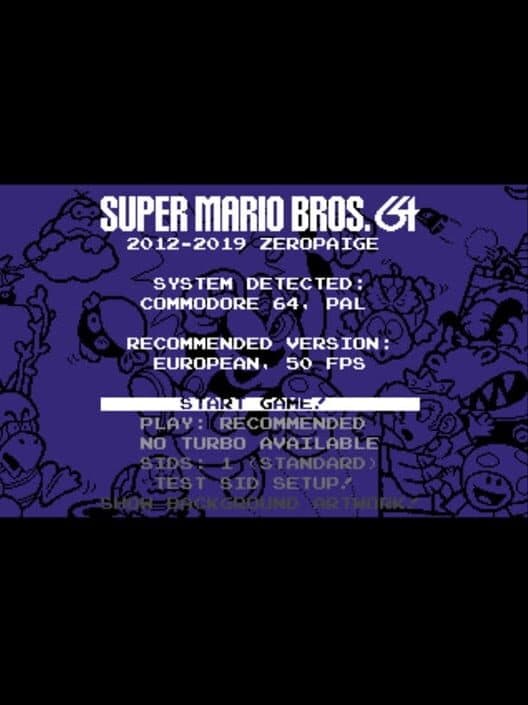 Обложка Super Mario Bros. 64