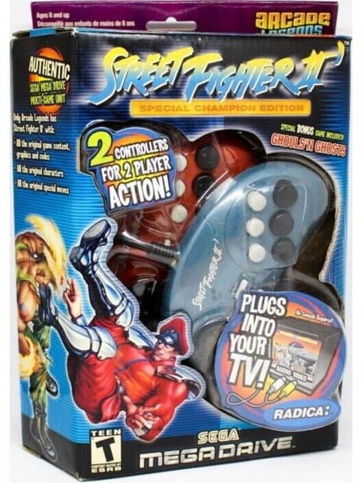 Обложка Arcade Legends Street Fighter II': Special Champion Edition