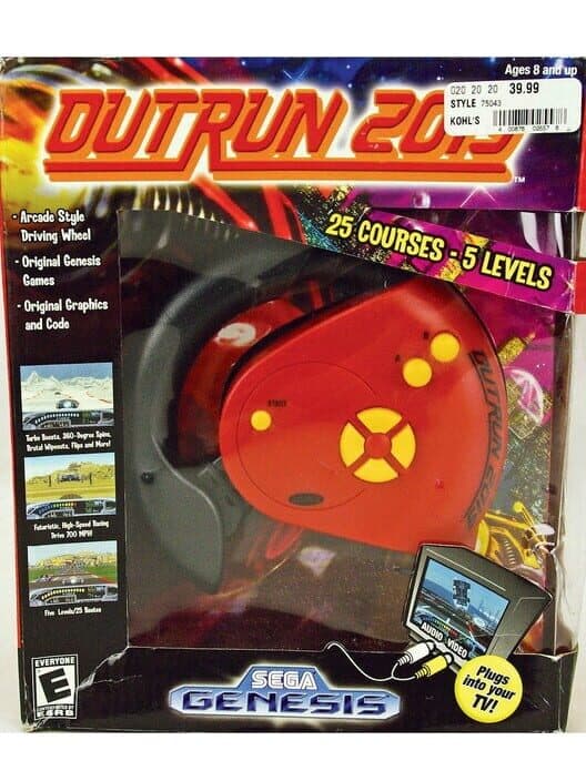 Обложка Arcade Legends: OutRun 2019