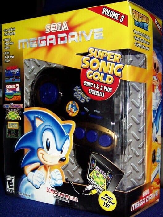 Обложка Arcade Legends: Sega Genesis Volume 3 - Super Sonic Gold