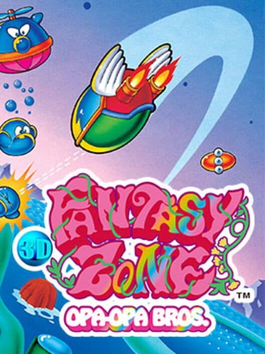 Обложка 3D Fantasy Zone: Opa-Opa Bros.