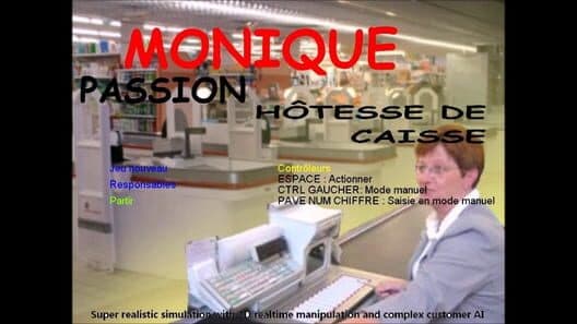 Обложка Monique: Passion Hôtesse de Caisse