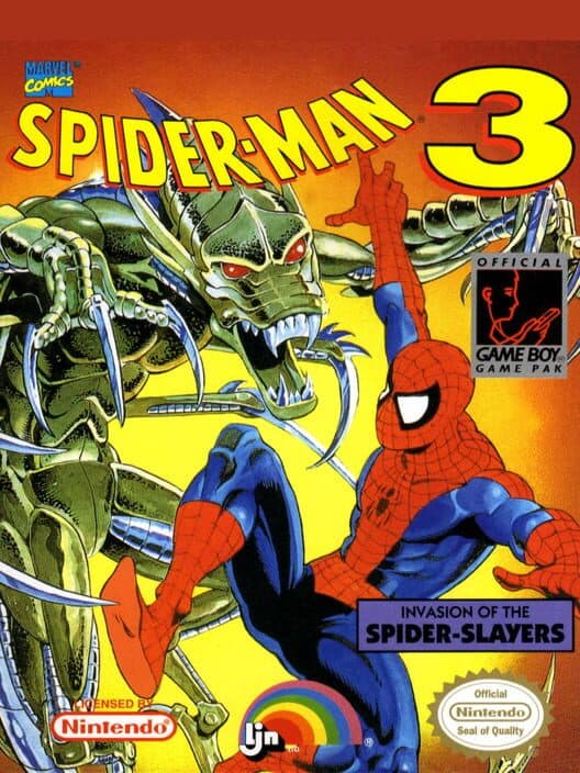 Обложка Spider-Man 3: Invasion of Spider-Slayers