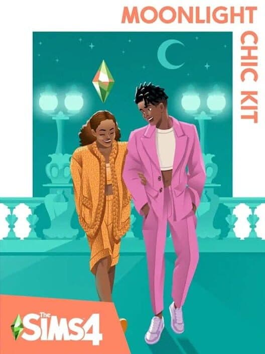 Обложка The Sims 4: Moonlight Chic Kit