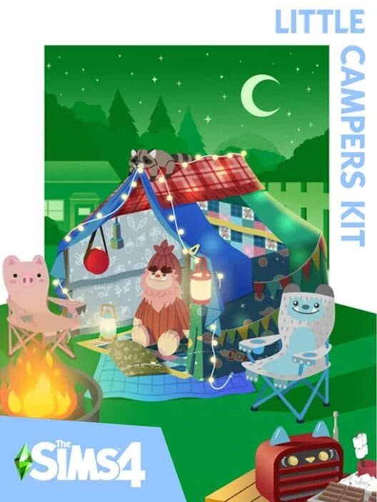 Обложка The Sims 4: Little Campers Kit