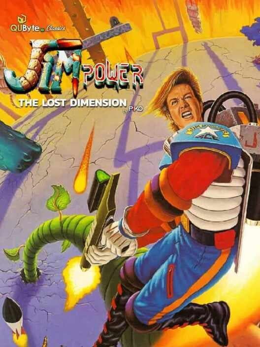 Обложка QUByte Classics: Jim Power - The Lost Dimension by Piko