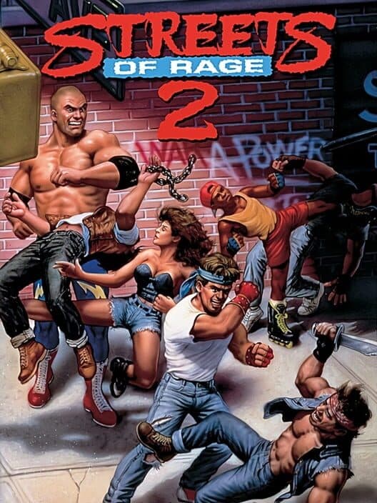 Обложка Streets of Rage 2