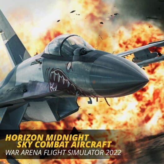 Обложка Horizon Midnight Sky Combat Aircraft: War Arena Flight Simulator 2022