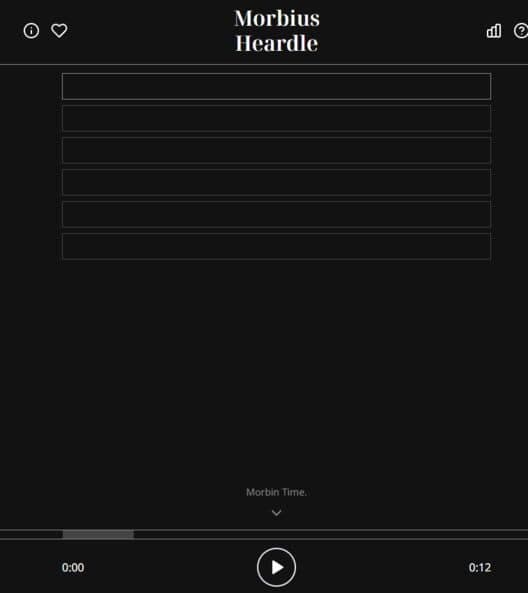 Обложка Morbius Heardle