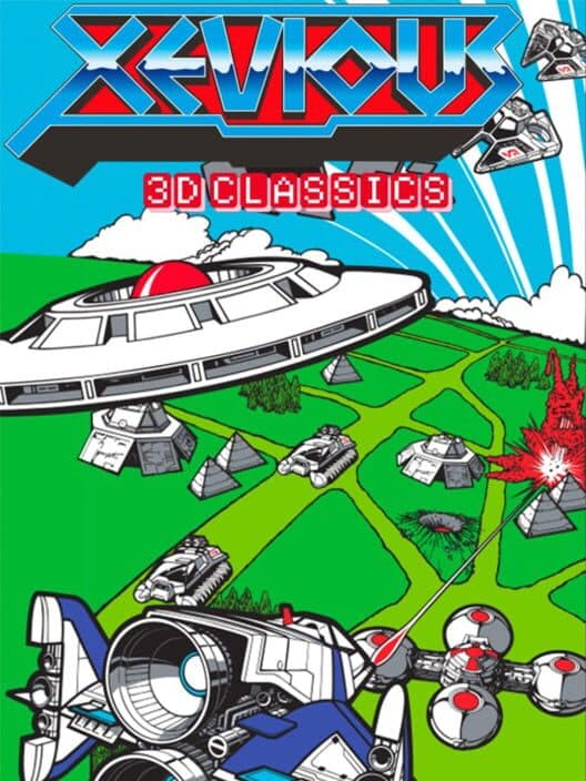 Обложка 3D Classics: Xevious