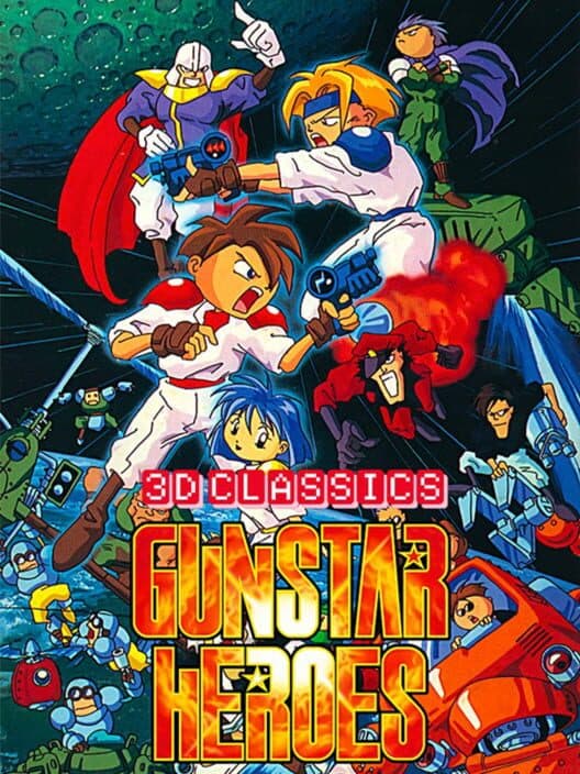 Обложка 3D Gunstar Heroes
