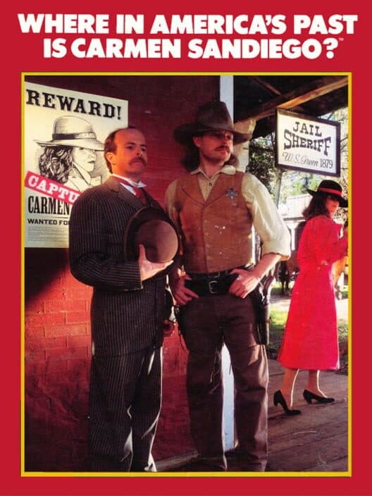 Обложка Where in America's Past Is Carmen Sandiego?