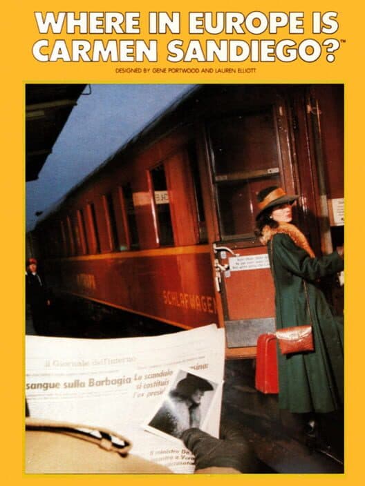 Обложка Where in Europe is Carmen Sandiego?
