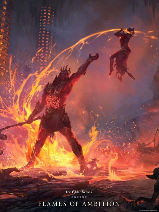 Обложка The Elder Scrolls Online: Flames of Ambition