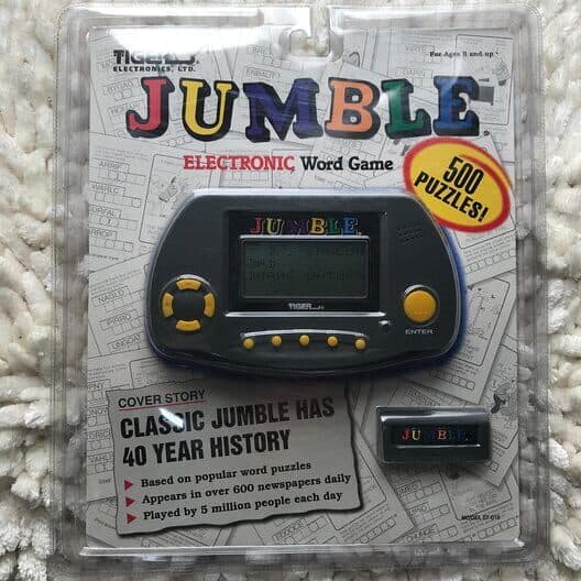 Обложка Jumble Electronic Word Game