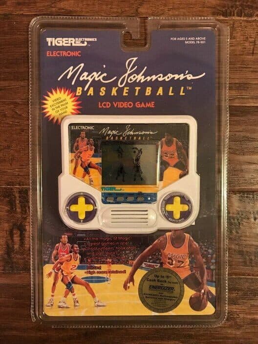 Обложка Magic Johnson's Basketball
