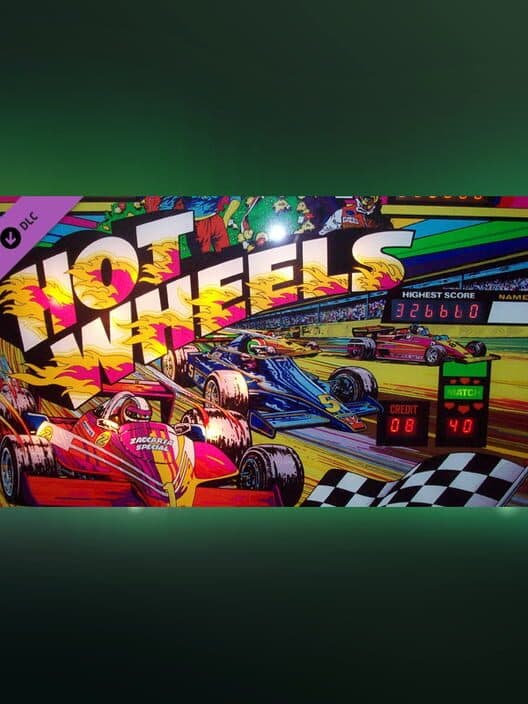 Обложка Zaccaria Pinball: Hot Wheels Table