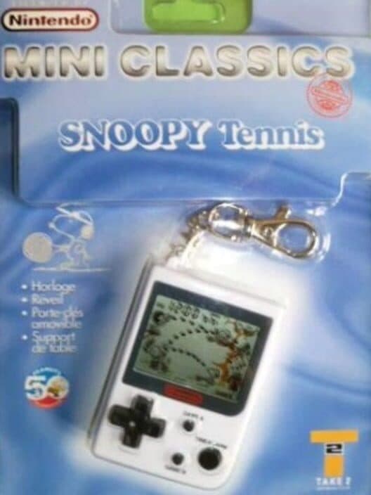 Обложка Nintendo Mini Classic: Snoopy Tennis